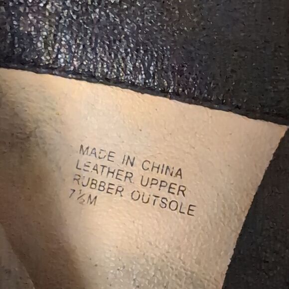 Michael Kors Black Nappa Leather Bromley Riding Tall Boot Us 7.5 - Picture 8 of 16